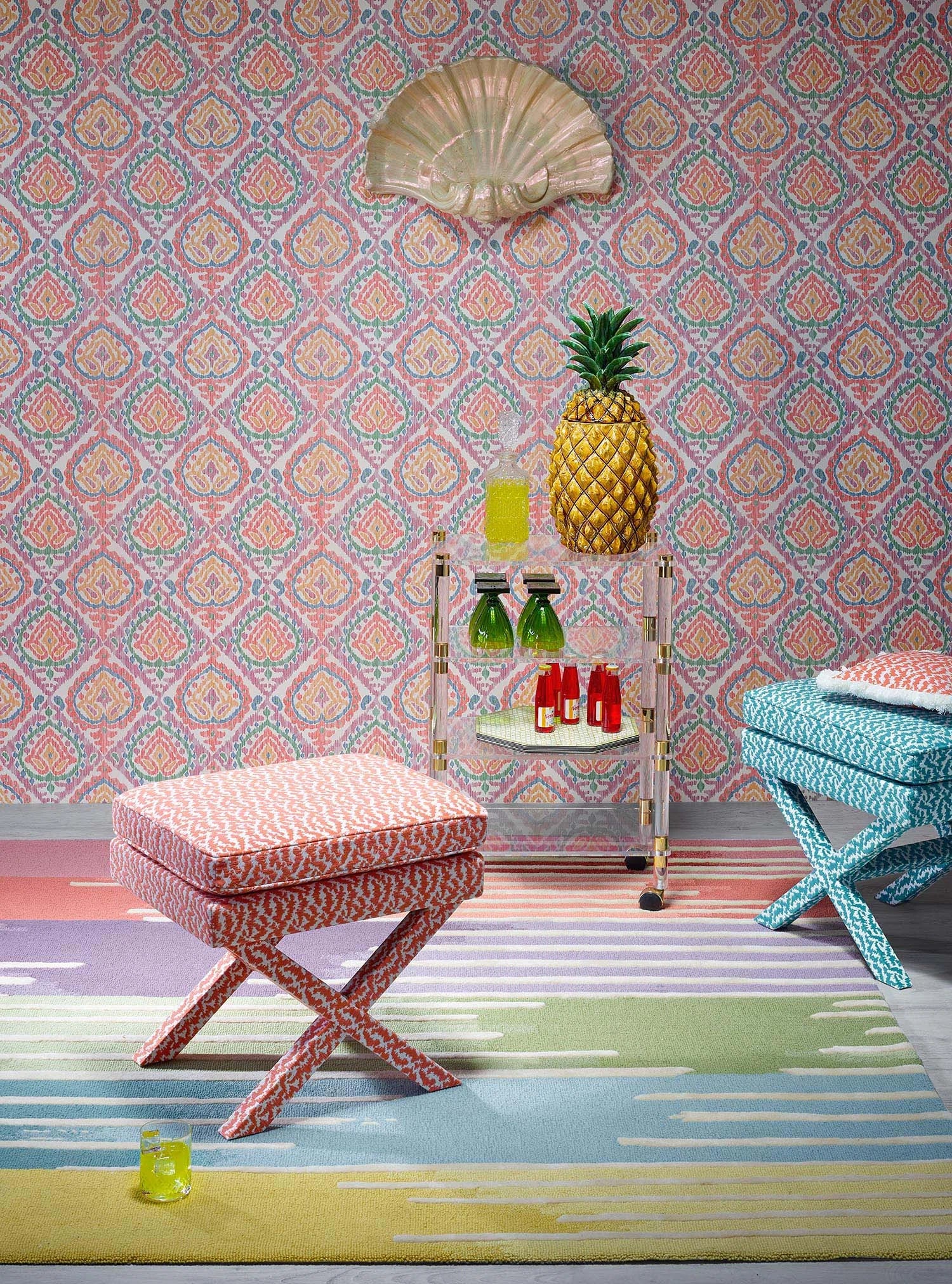 Vibrance Stride Hand-Tufted Rug